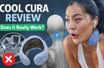 Cool Cura Review thumbnail showing neck cooling device and Feng Fu point therapy comparison